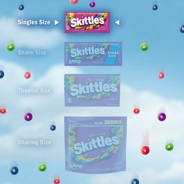 Skittles Wild Berry Chewy Candy Full Size