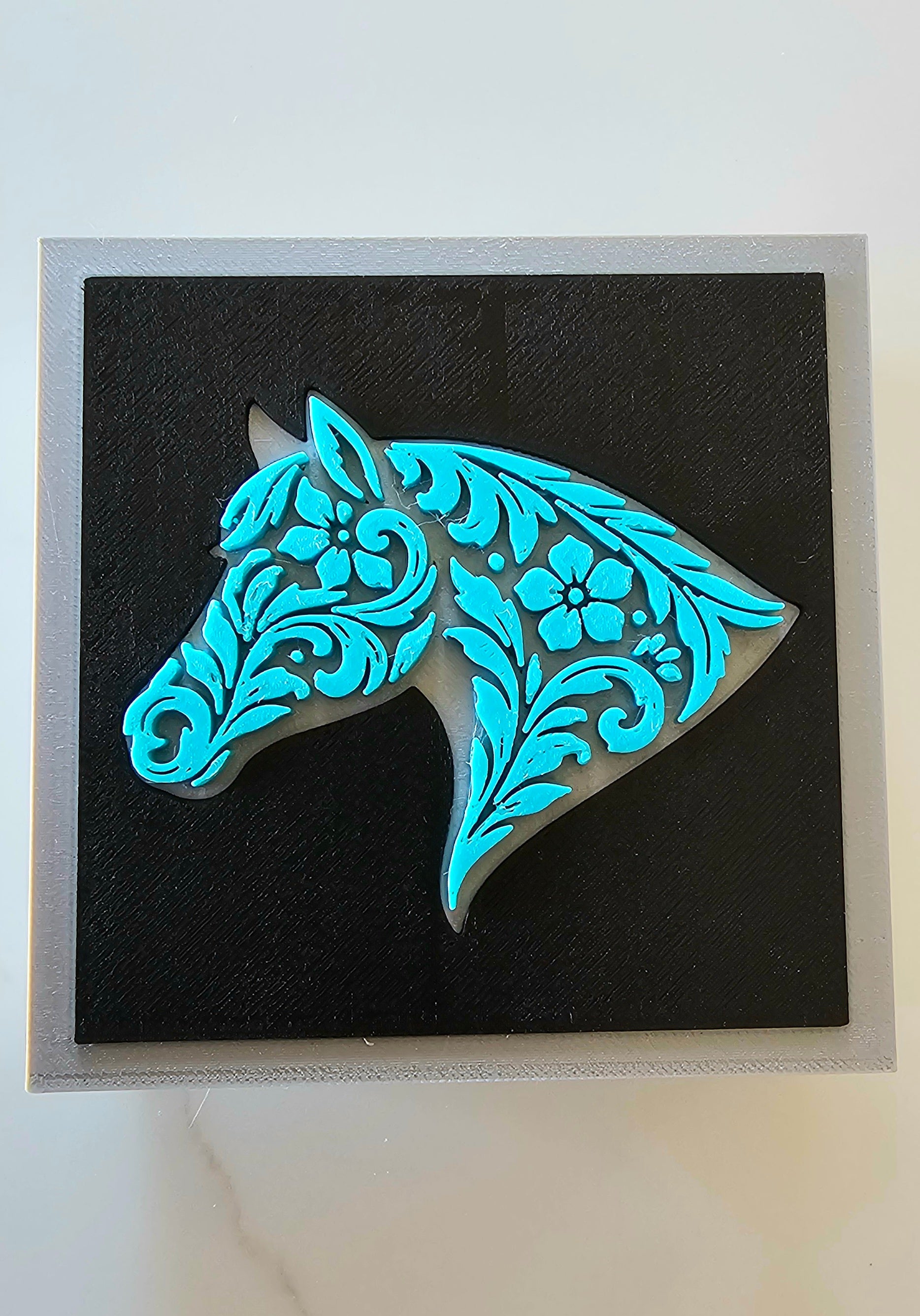 Baha Ranch 3D Tooled Gift Box - choice of colors and sizes