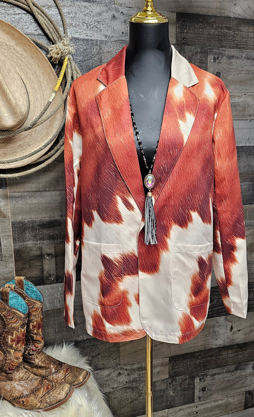 Cattle Rancher Western Blazer