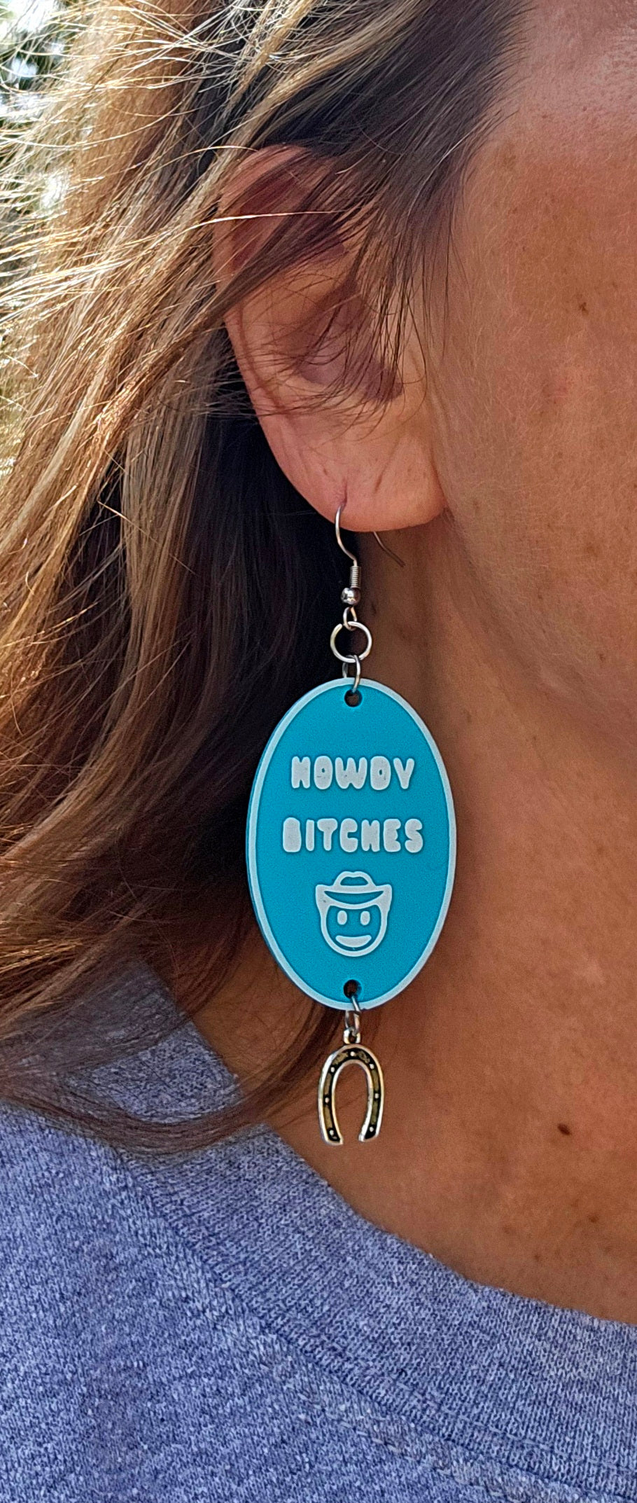 3D Printed Word Salad Earrings