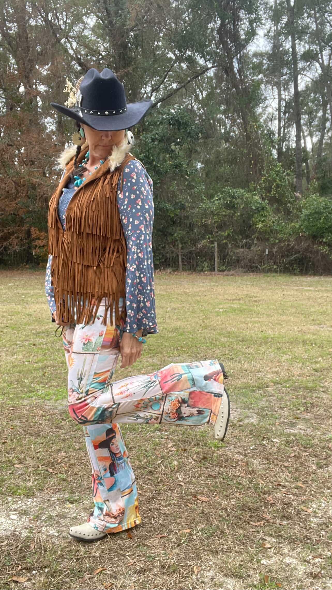Baha Ranch Colores de Mexico Flare Pants Pictures of the Southwest