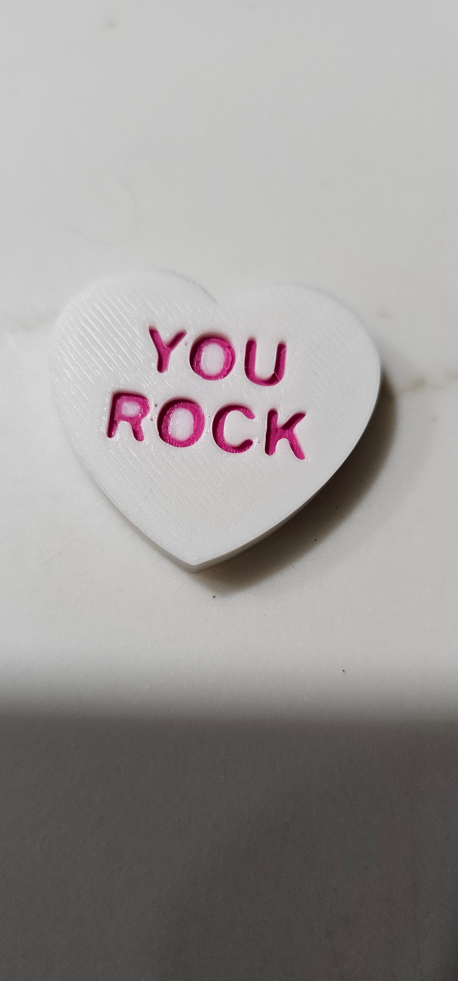 3d Printed Candy Conversation Heart Pins or Earrings Made in America