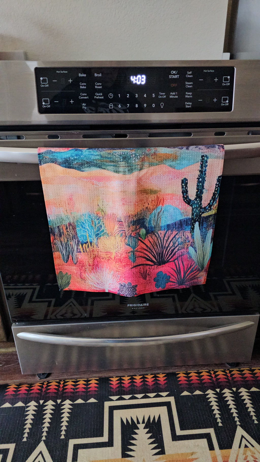 Baha Ranch Desert Dreaming Set of 4 Kitchen Dish Towels Made in America