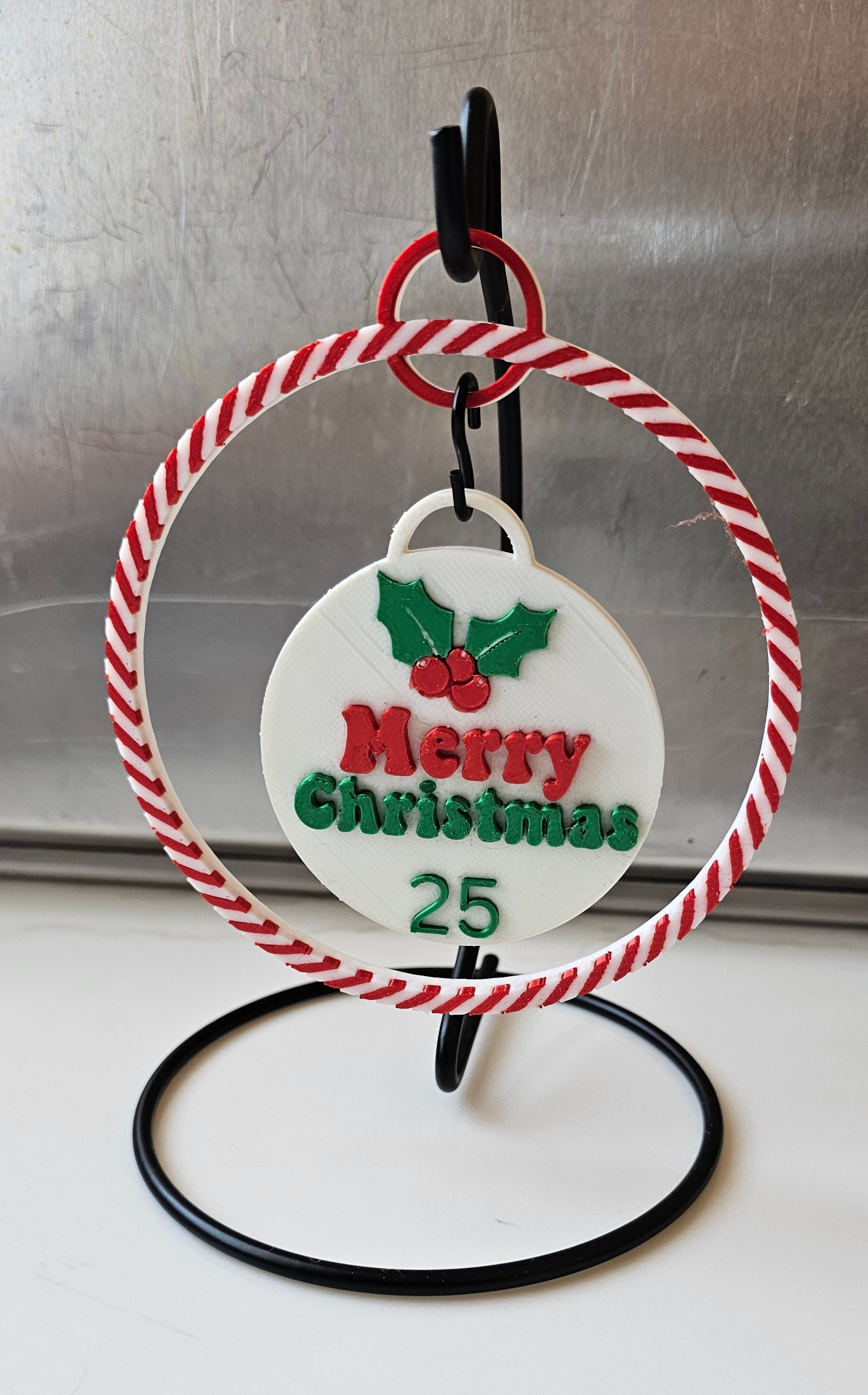 3D Printed Christmas Advent Calendar Ornament