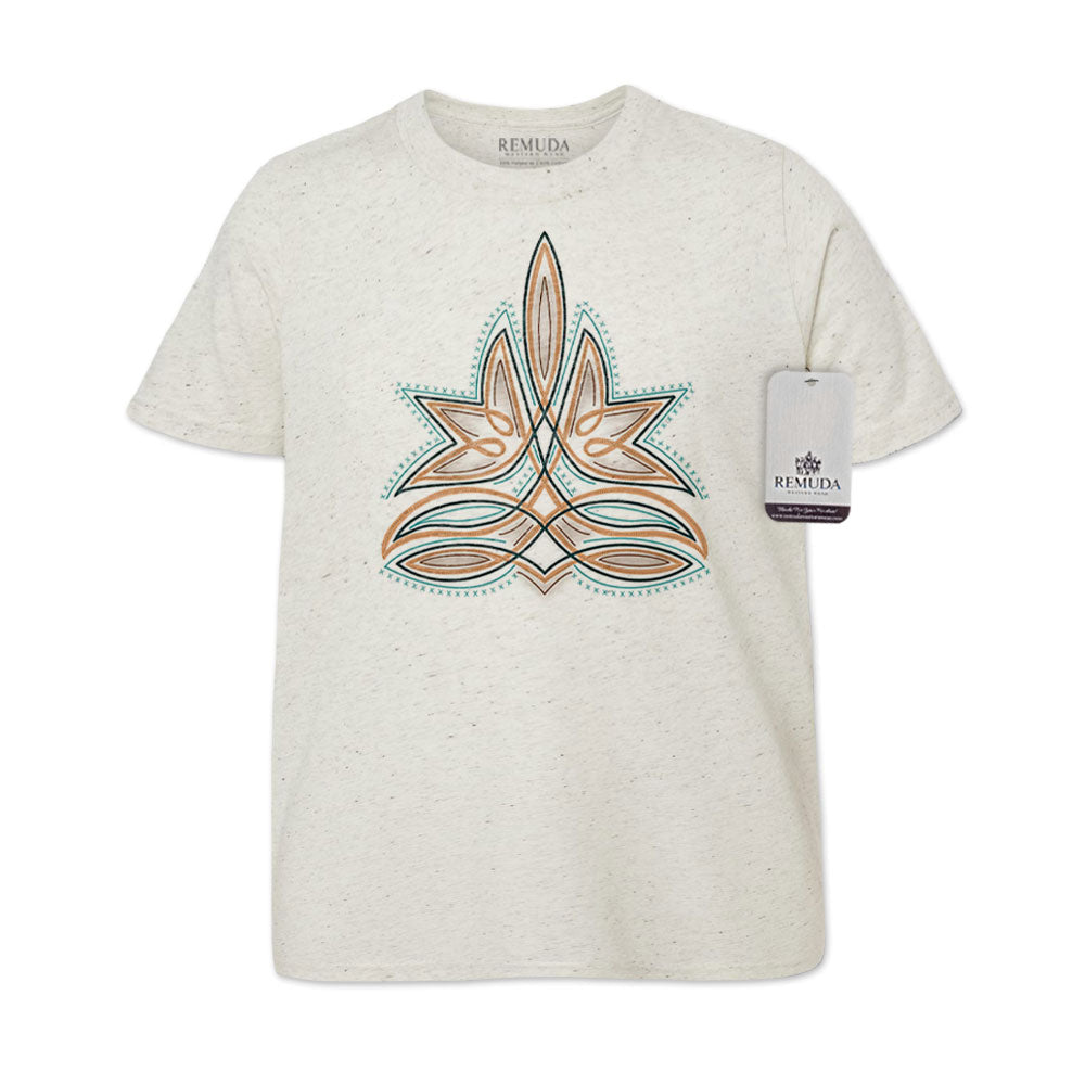 Western Boot Stitch - Youth Western Kids Tee T-Shirt